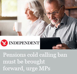 Pensions Cold Calling